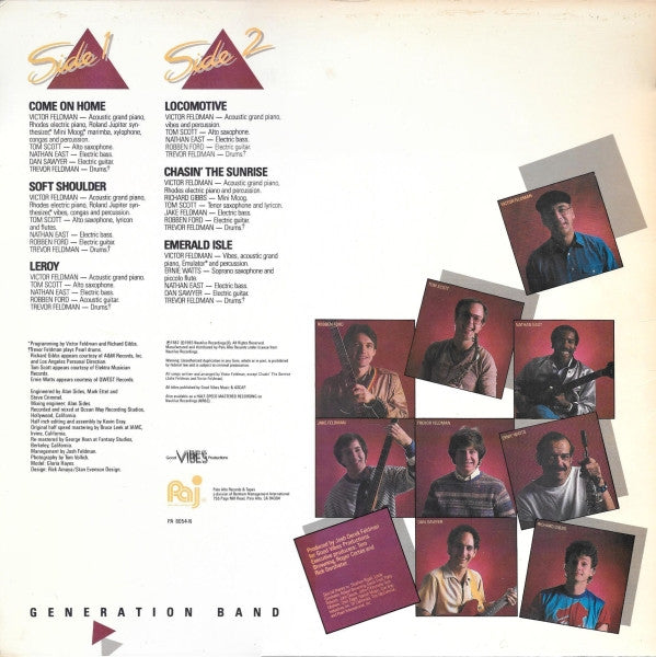 Victor Feldman's Generation Band - Soft Shoulder (Vinyl, LP, Album) Very Good Plus (VG+) / Very Good (VG)