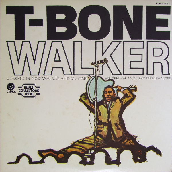 T-Bone Walker - The Great Blues Vocals And Guitar Of T-Bone Walker (His Original 1942-1947 Performances) (Vinyl, LP, Compilation) Very Good Plus (VG+) / Very Good (VG)