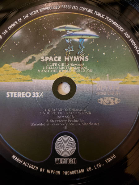 Ramases - Space Hymns (Vinyl, LP, Album, Reissue)