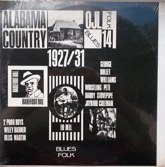 Various - Alabama Country 1927/31 (Vinyl, LP, Compilation) Very Good Plus (VG+) / Good Plus (G+)
