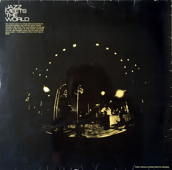 Dewan Motihar Trio - Jazz Meets India (Vinyl, LP, Album, Reissue) Very Good (VG) / Very Good (VG)