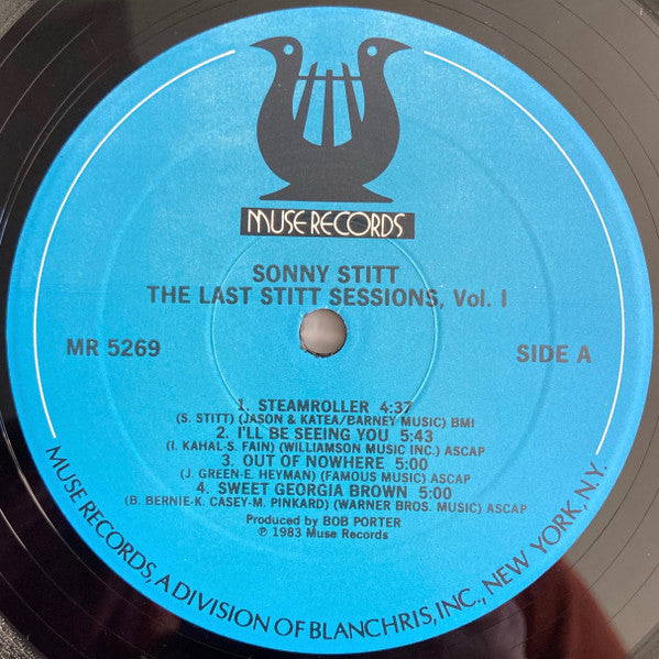 Sonny Stitt - The Last Stitt Sessions, Vol. 1 (Vinyl, LP, Album) Very Good Plus (VG+) / Very Good (VG)