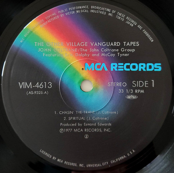 John Coltrane - The Other Village Vanguard Tapes (2xVinyl, LP, Album, Reissue) Very Good (VG) / Very Good (VG)
