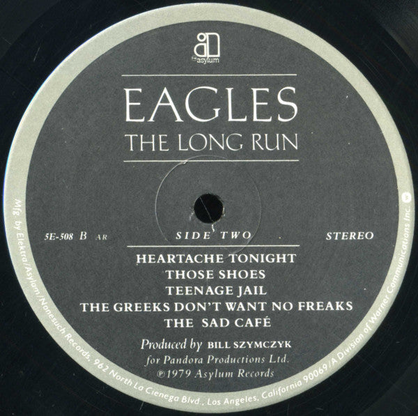 Eagles - The Long Run (Vinyl, LP, Album, Stereo)