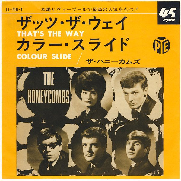 The Honeycombs - That's The Way / Colour Slide (Vinyl, 7", 45 RPM) Very Good (VG) / Good (G)