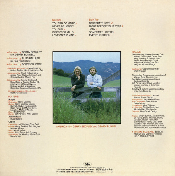 America (2) - View From The Ground (Vinyl, LP, Album)