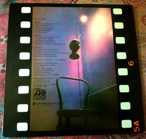 Yes - The Yes Album (Vinyl, LP, Album, Repress)