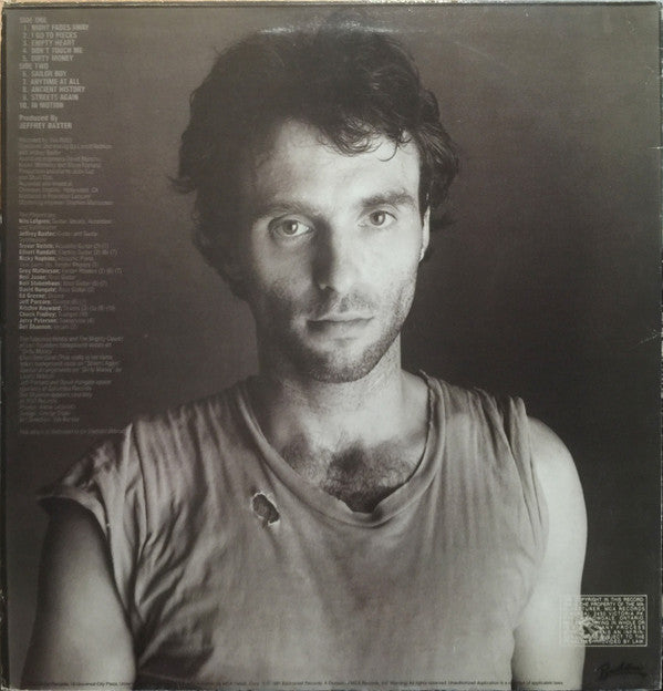 Nils Lofgren - Night Fades Away (Vinyl, LP, Album) Very Good Plus (VG+) / Very Good Plus (VG+)