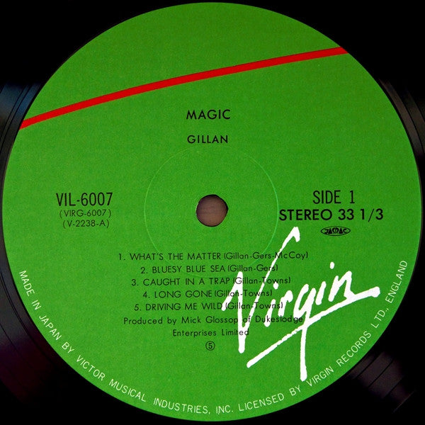 Gillan - Magic (Vinyl, LP, Album)