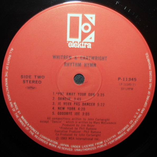 Jaki Whitren - Rhythm Hymn (Vinyl, LP, Album) Very Good Plus (VG+) / Very Good (VG)