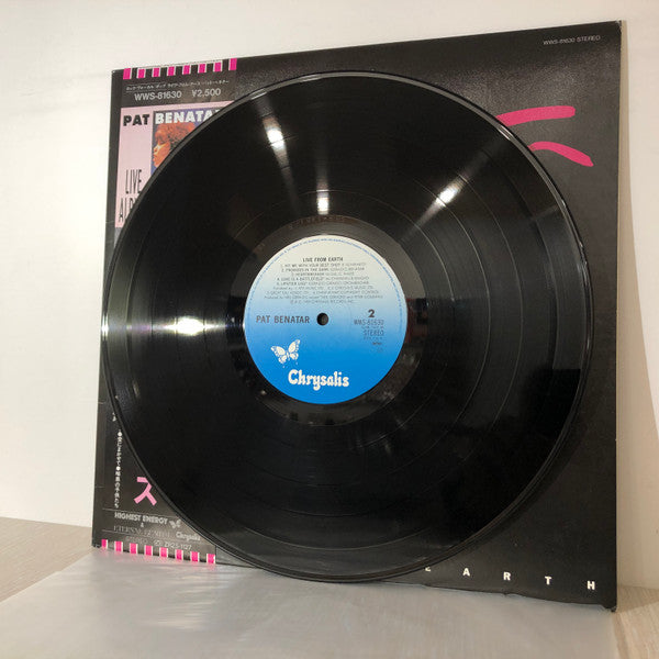 Pat Benatar - Live From Earth (Vinyl, LP, Album, Stereo)