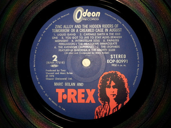 Marc Bolan - Zinc Alloy And The Hidden Riders Of Tomorrow (Vinyl, L...