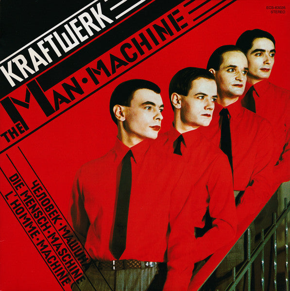 Kraftwerk - The Man Machine (Vinyl, LP, Album, Reissue, Stereo)
