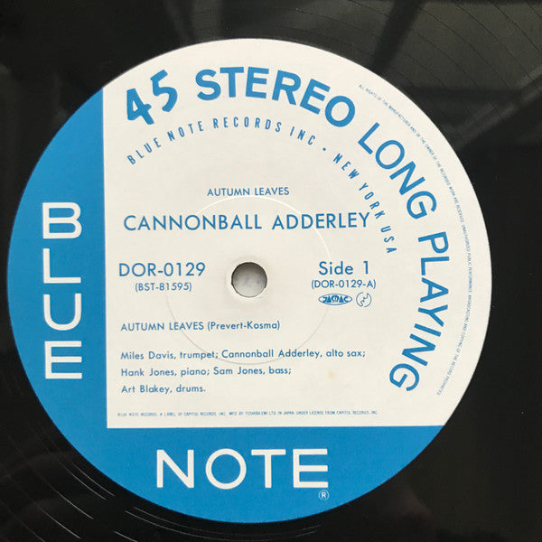 Cannonball Adderley - Autumn Leaves / Maiden Voyage (Vinyl, 12", 45...