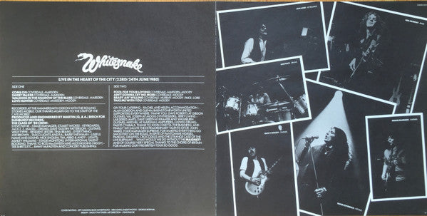 Whitesnake - Live... In The Heart Of The City (Vinyl, LP, Album, St...
