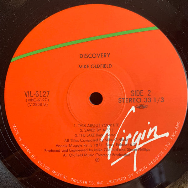 Mike Oldfield - Discovery (Vinyl, LP, Album, Stereo)
