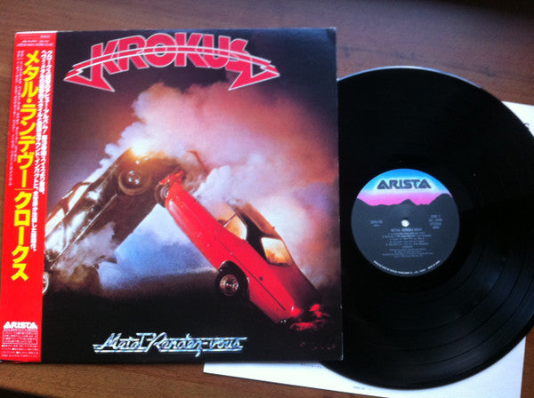 Krokus - Metal Rendez-vous (Vinyl, LP, Album, Reissue) Very Good Plus (VG+) / Very Good (VG)