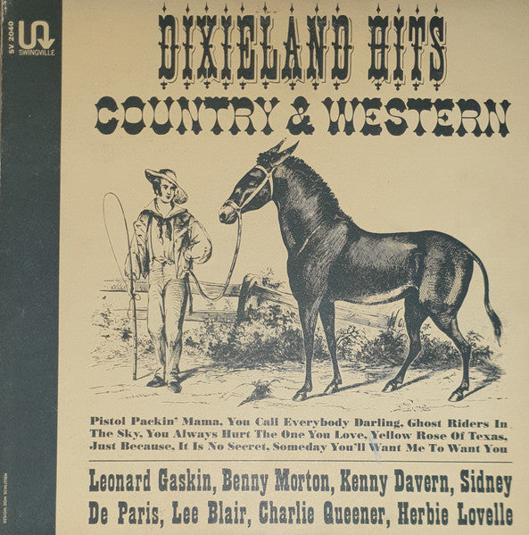 Leonard Gaskin Dixielanders - Dixieland Hits Country & Western (Vinyl, LP, Album, Stereo) Good Plus (G+) / Very Good (VG)
