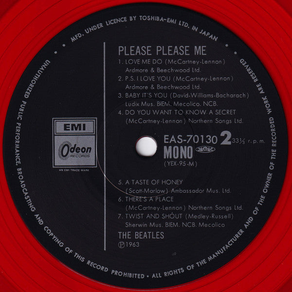 The Beatles - Please Please Me (Vinyl, LP, Album, Reissue, Mono) Very Good Plus (VG+) / Very Good Plus (VG+)