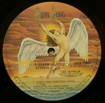 Led Zeppelin - The Soundtrack From The Film The Song Remains The Same (2xVinyl, LP, Album, Stereo) Very Good Plus (VG+) / Very Good Plus (VG+)