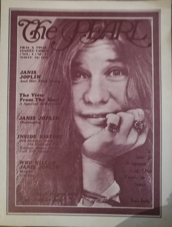 Janis Joplin - Pearl (Vinyl, LP, Album) Very Good (VG) / Good Plus (G+)