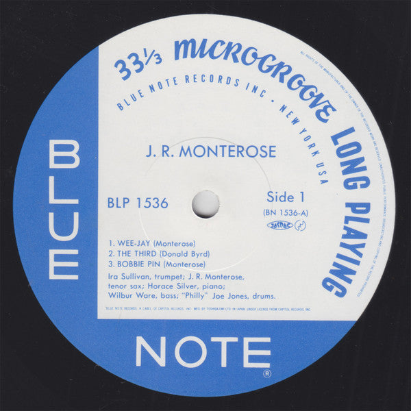 J.R. Monterose - J.R. Monterose (Vinyl, LP, Album, Reissue, Mono) Very Good Plus (VG+) / Very Good Plus (VG+)