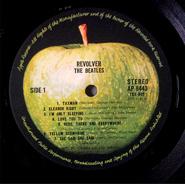 The Beatles - Revolver = リボルバー (Vinyl, LP, Album, Reissue, Stereo)