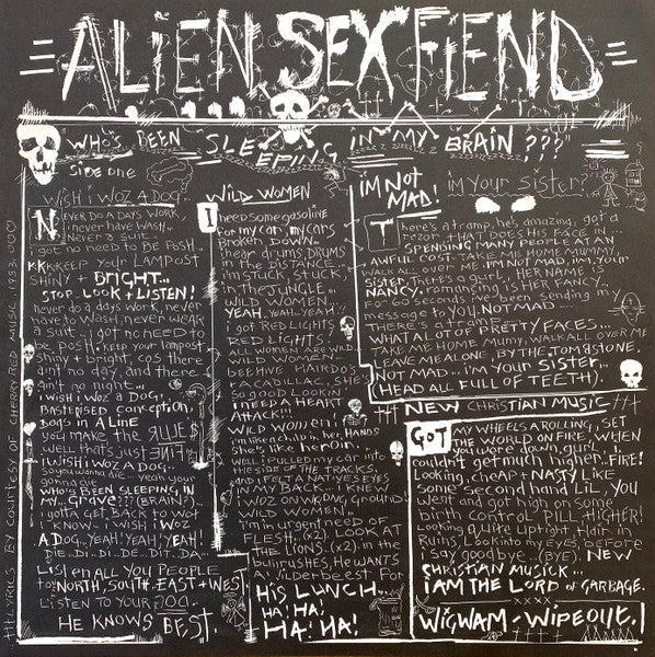Alien Sex Fiend - Who's Been Sleeping In My Brain (Vinyl, LP, Album) Near Mint (NM or M-) / Very Good Plus (VG+)