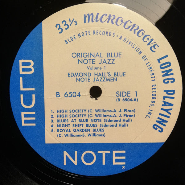 Edmond Hall - Original Blue Note Jazz, Volume 1 (Vinyl, LP, Compilation) Very Good (VG) / Very Good (VG)