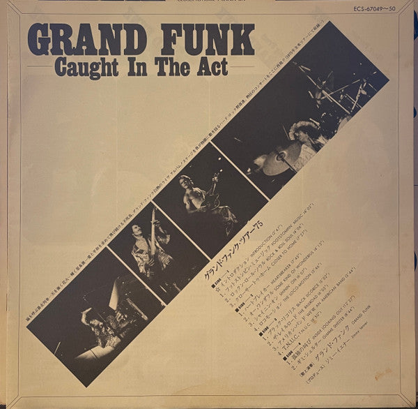 Grand Funk Railroad - Caught In The Act (Vinyl, LP, Album)