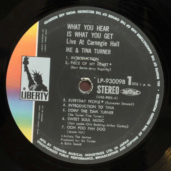 Ike & Tina Turner - "What You Hear Is What You Get" - Live At Carne...