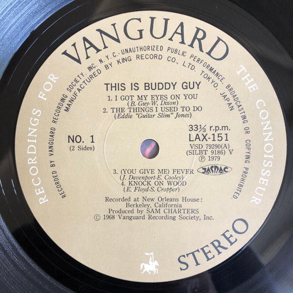 Buddy Guy - This Is Buddy Guy! (Vinyl, LP, Album, Reissue, Stereo) Very Good (VG) / Very Good (VG)
