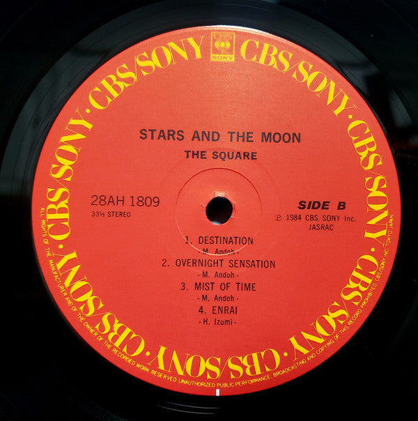 T-Square - Stars And The Moon (Vinyl, LP, Album, Stereo)