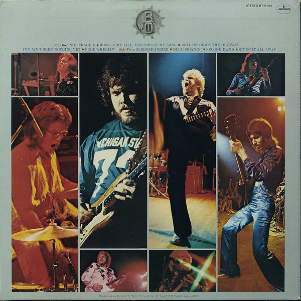Bachman-Turner Overdrive - Not Fragile (Vinyl, LP, Album, Reissue)