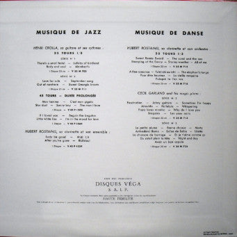 Maurice Vander - Piano Jazz (Vinyl, 10") Very Good Plus (VG+) / Near Mint (NM or M-)