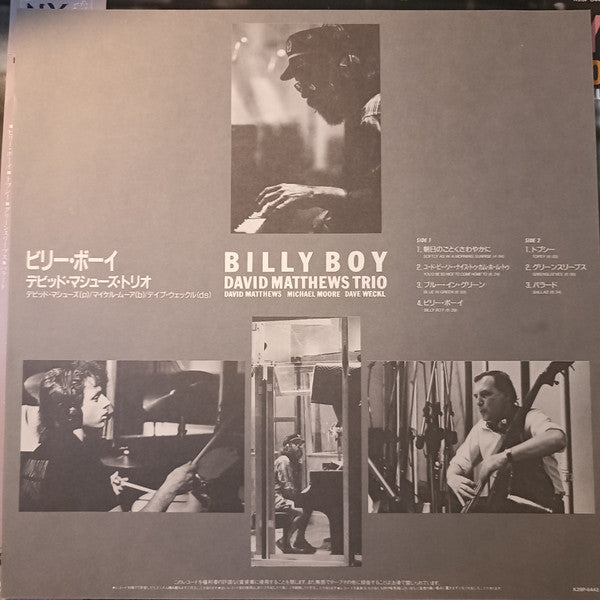 David Matthews Trio - Billy Boy (Vinyl, LP, Album, Stereo) Very Good Plus (VG+) / Very Good Plus (VG+)