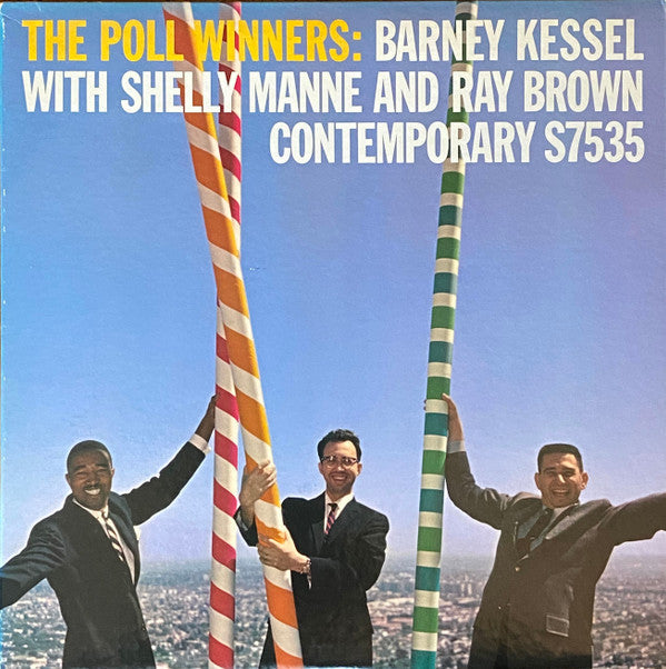 Barney Kessel - The Poll Winners (Vinyl, LP, Album, Reissue, Stereo) Very Good (VG) / Very Good Plus (VG+)
