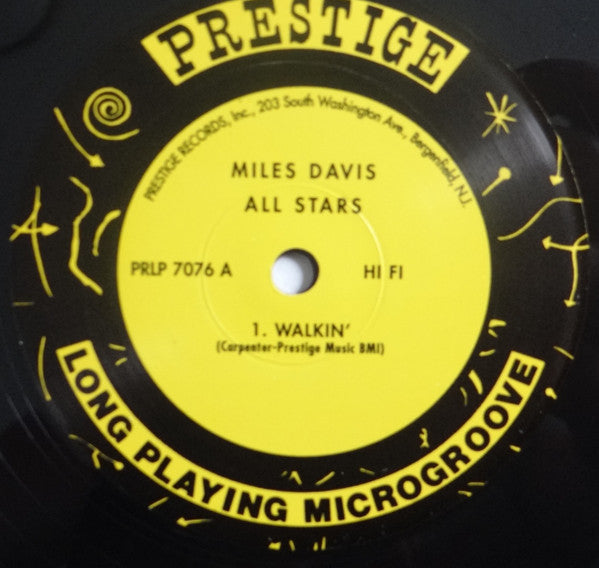 Miles Davis All Stars - Walkin' (2xVinyl, 12", 45 RPM, Album, Limited Edition, Numbered, Reissue, Remastered, Mono) Good Plus (G+) / Very Good (VG)