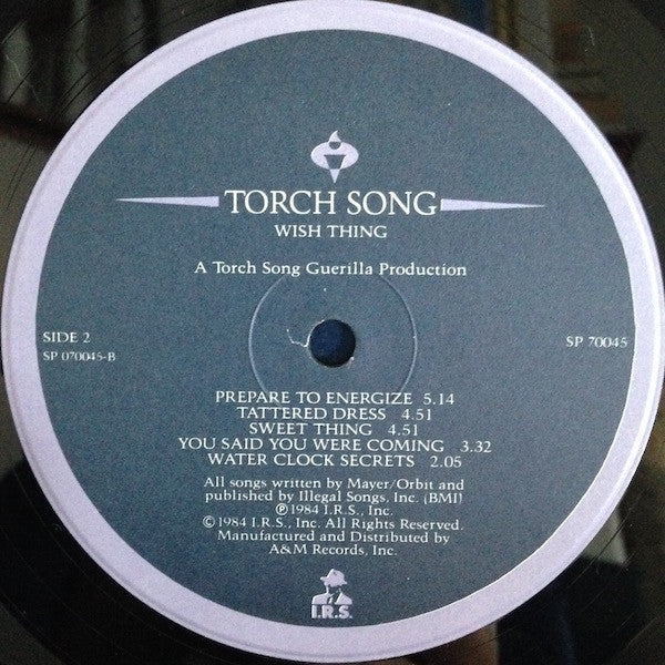 Torch Song - Wish Thing (Vinyl, LP, Album) Good Plus (G+) / Very Good (VG)
