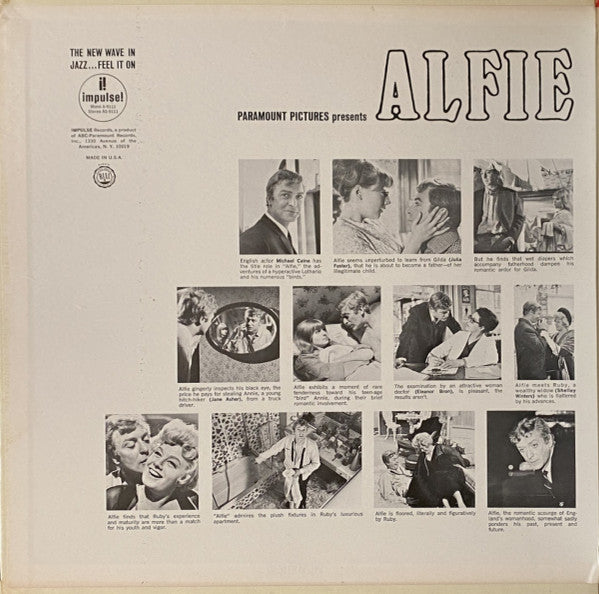 Sonny Rollins - Original Music From The Score "Alfie" (Vinyl, LP, Album, Reissue, Repress, Stereo) Good Plus (G+) / Good (G)