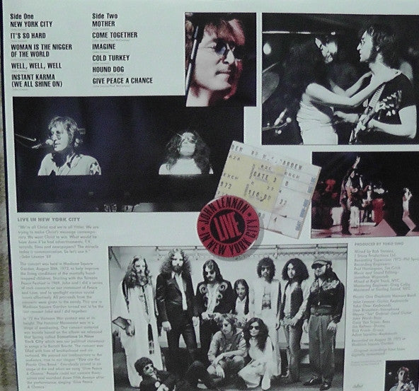 John Lennon - Live In New York City (Vinyl, LP, Album)