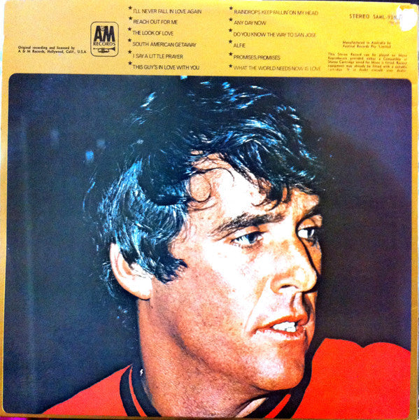 Burt Bacharach - Burt Bacharach's Great Hits (Vinyl, LP, Compilation) Very Good (VG) / Very Good Plus (VG+)