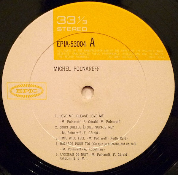 Michel Polnareff - Michel Polnareff (Vinyl, LP, Album, Reissue, Ste...