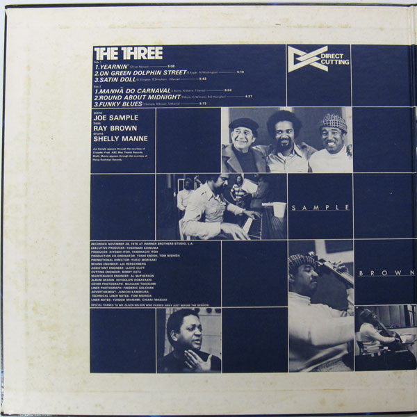 Joe Sample - The Three (Vinyl, LP, Album)