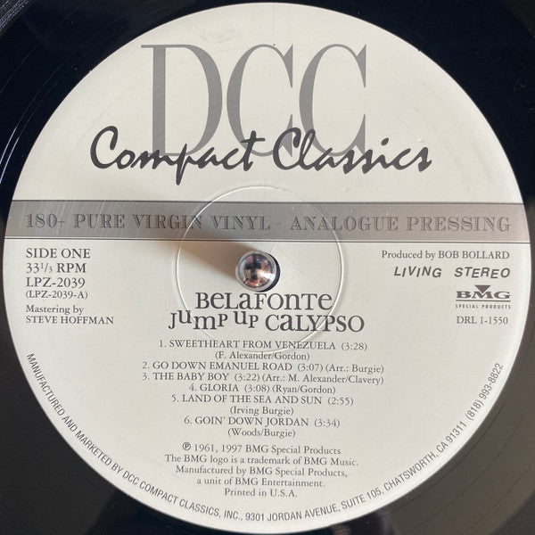 Harry Belafonte - Jump Up Calypso (Vinyl, LP, Album, Limited Editio...