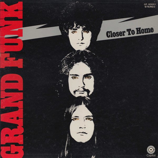 Grand Funk Railroad - Closer To Home (Vinyl, LP, Album, Stereo)