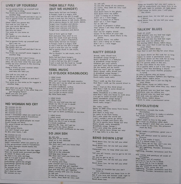 Bob Marley & The Wailers - Natty Dread (Vinyl, LP, Album, Reissue) Near Mint (NM or M-) / Very Good Plus (VG+)