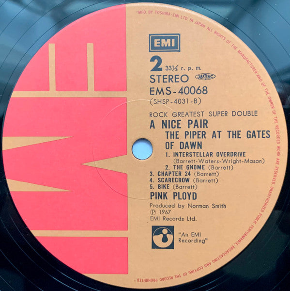 Pink Floyd - A Nice Pair (Vinyl, LP, Compilation, Reissue, Stereo)