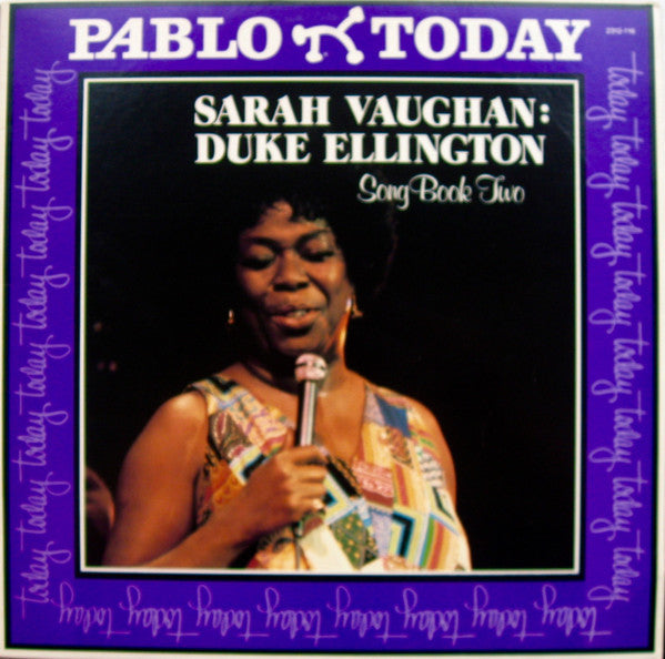 Sarah Vaughan - Duke Ellington Song Book Two (Vinyl, LP, Album) Very Good (VG) / Very Good Plus (VG+)