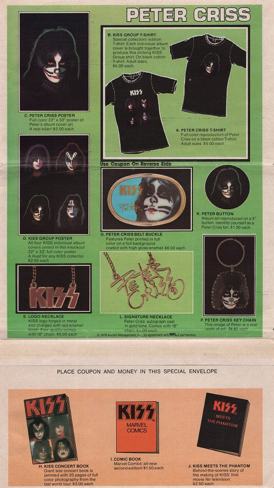Kiss - Peter Criss (Vinyl, LP, Album, Promo, Stereo) Very Good Plus (VG+) / Very Good (VG)